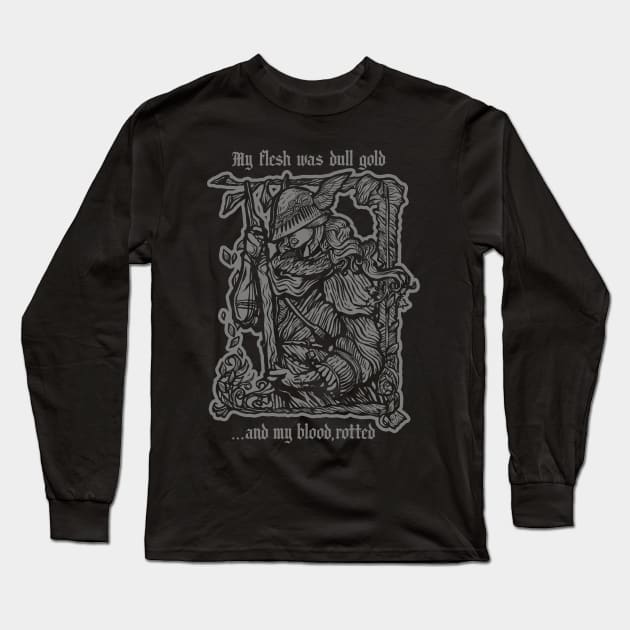 Blade of Miquella v3 Long Sleeve T-Shirt by demonigote